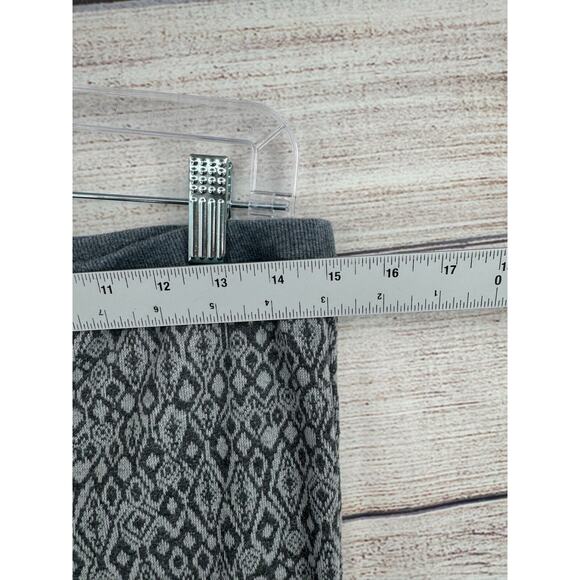 Holding Horses Anthropologie Geometric‎ Print Stretch Leggings Women's M Gray - Picture 10 of 11